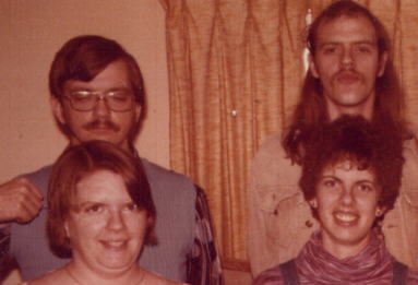 All four of Dad's kids